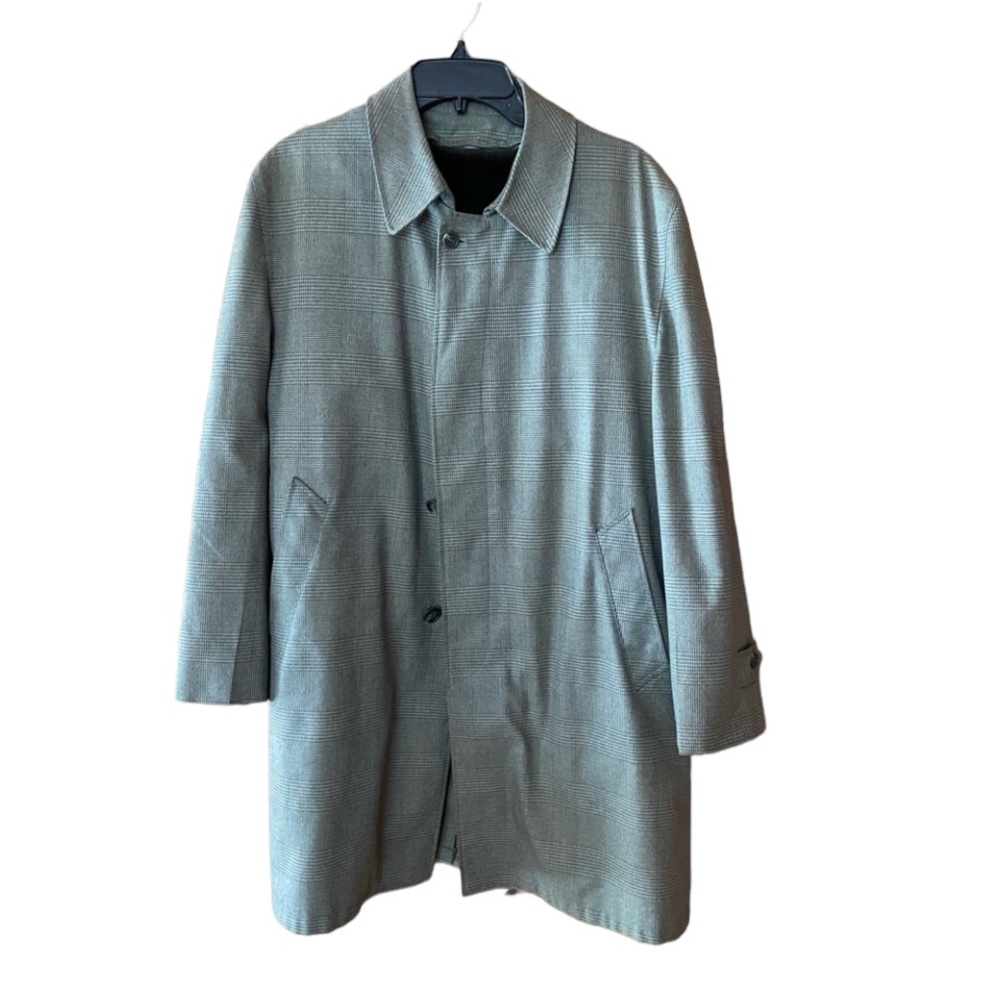 Vintage Towncraft Removeable Faux Fur Inner Zipper Lined Trench Coat